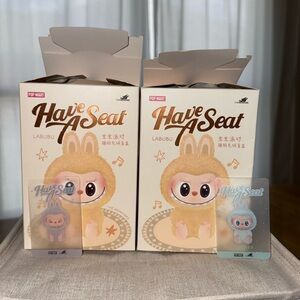 Have a Seat Bundle Labubus - Hehe and Ququ